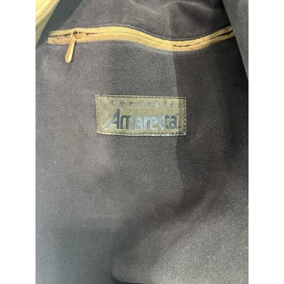 Men’s Piatelli PKZ Faux Suede Amaretta Italian‎ Jacket Coat Beige Tan Size 54 - Picture 9 of 11